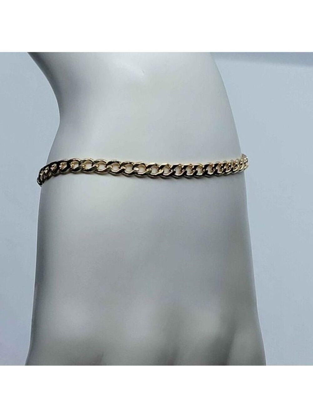 Brazilian 18k Gold Filled Cuban Link  style Bracelet
